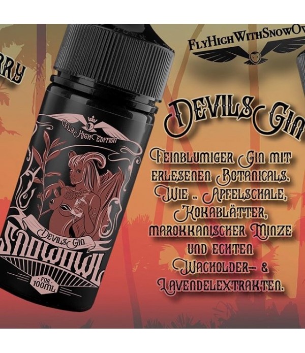 Snowowl - Fly High Edition - Devils Gin - 15ml Aroma ✓ TOP Geschmack