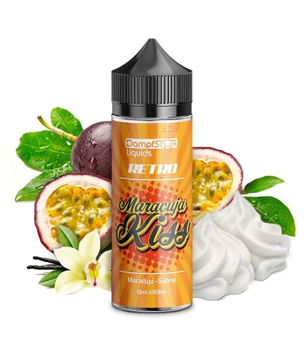 Maracuja Kiss Aroma 10ml - DAMPFSTAR Retro