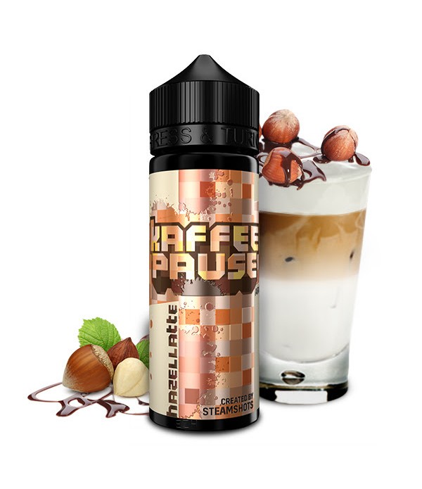 Steamshots KAFFEEPAUSE - HAZELLATTE 20 ML Aroma