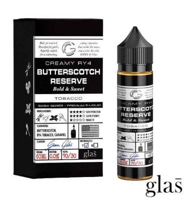 Glas Basix Series - Butterscotch Reserve 50ml e-Liquid