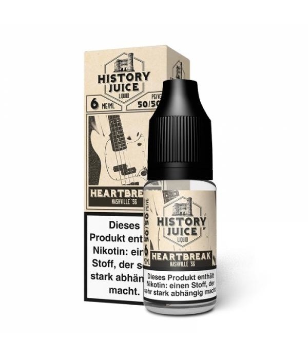 History Juice HEART BREAK 6mg / 12mg Nikotin