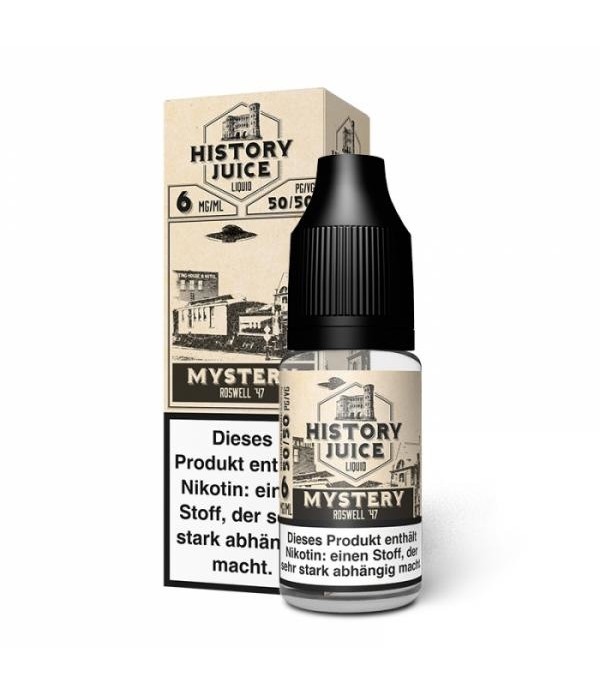History Juice MYSTERY Liquid 10 ml 6mg / 12mg Niko...