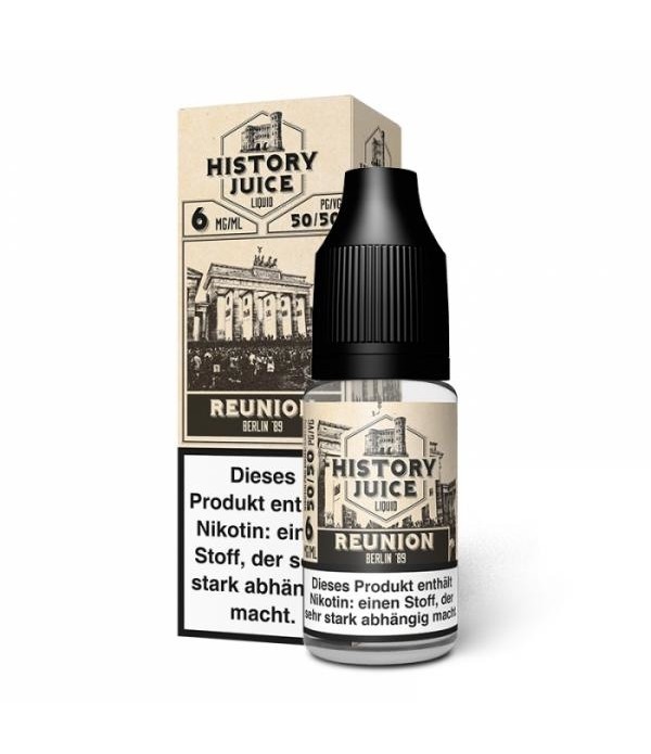 History Juice REUNION Liquid 10 ml 6mg / 12mg Niko...