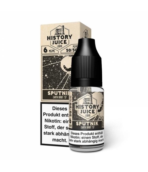 History Juice SPUTNIK Liquid 10 ml 6mg / 12mg Niko...