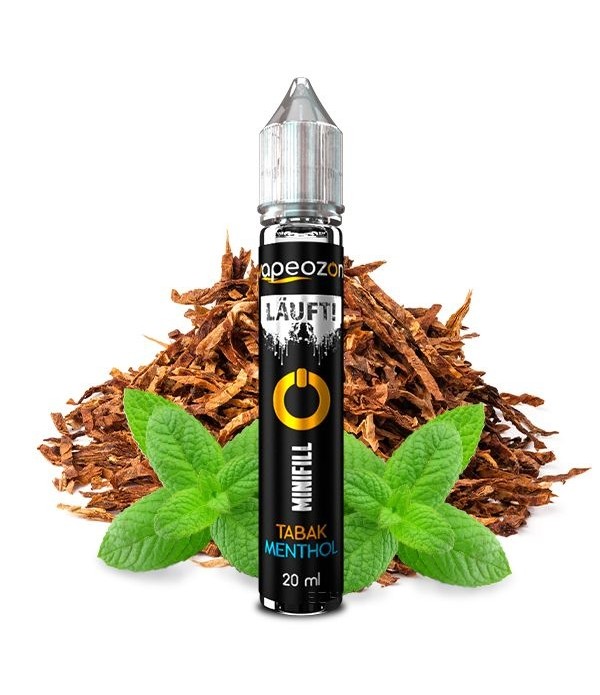 Vapeozon Läuft Liquid-Tabak Menthol  20 ml
