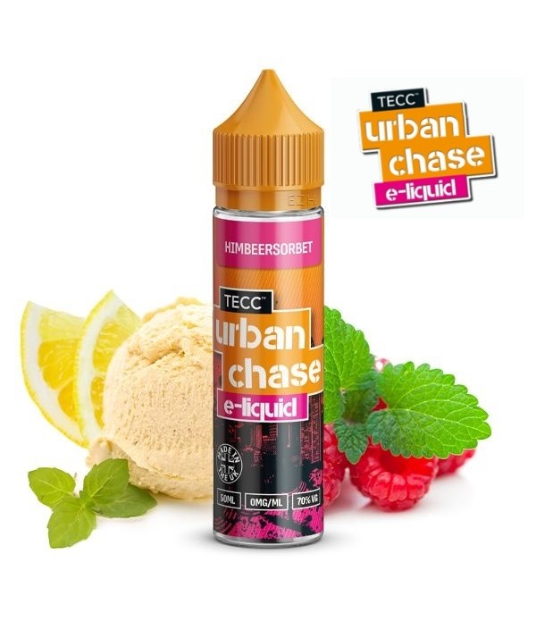 URBAN CHASE Himbeersorbet Liquid 50ml